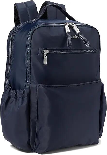 Baggallini Tribeca Expandable Laptop Backpack (French Navy) Backpack Bags Cover