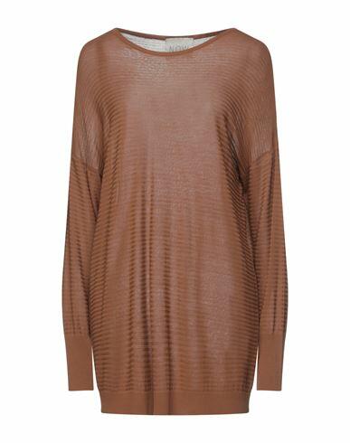 N. o.w. Andrea Rosati Cashmere Woman Sweater Tan Viscose Cover