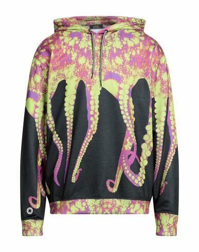 Octopus Man Sweatshirt Black Cotton, Polyester Cover