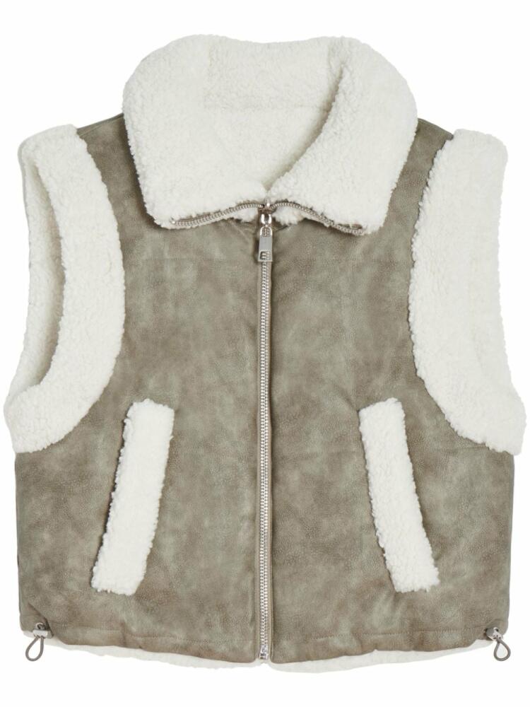 Apparis Alex faux-fur gilet - Neutrals Cover