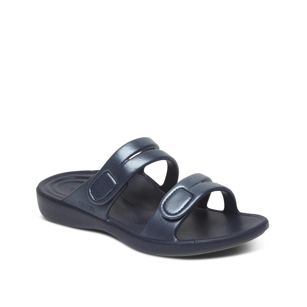 Aetrex Janey Sport Sandal | Women's | Navy Cover