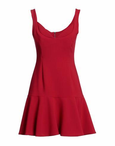 Nora Barth Woman Mini dress Red Polyester Cover