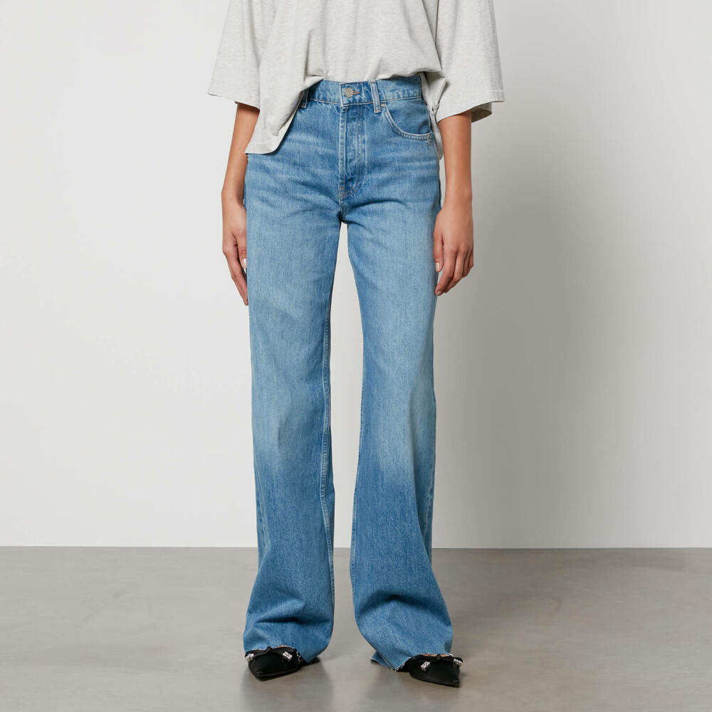 Anine Bing Hugh Denim Wide-Leg Jeans Cover