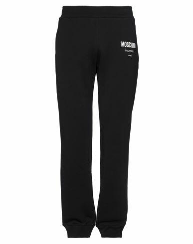 Moschino Man Pants Black Cotton Cover