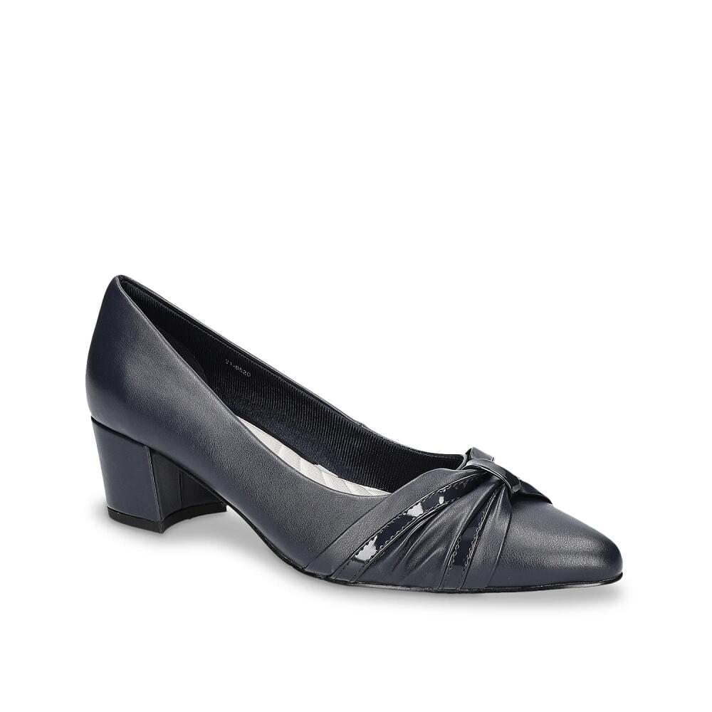 Easy Street Extra Wide Width Millie Pump | Women's | Navy Cover