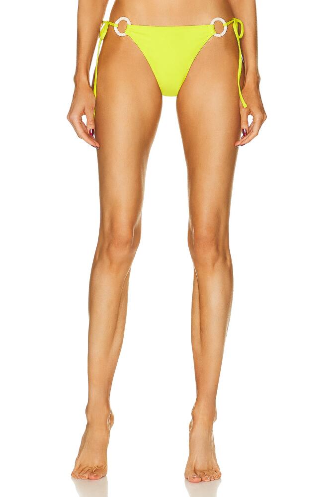 Shani Shemer Sheindy Bkini Bottom in Yellow Cover