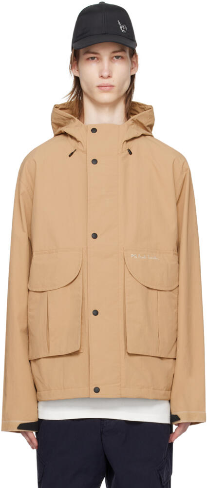 PS by Paul Smith Beige Fishing Jacket Cover