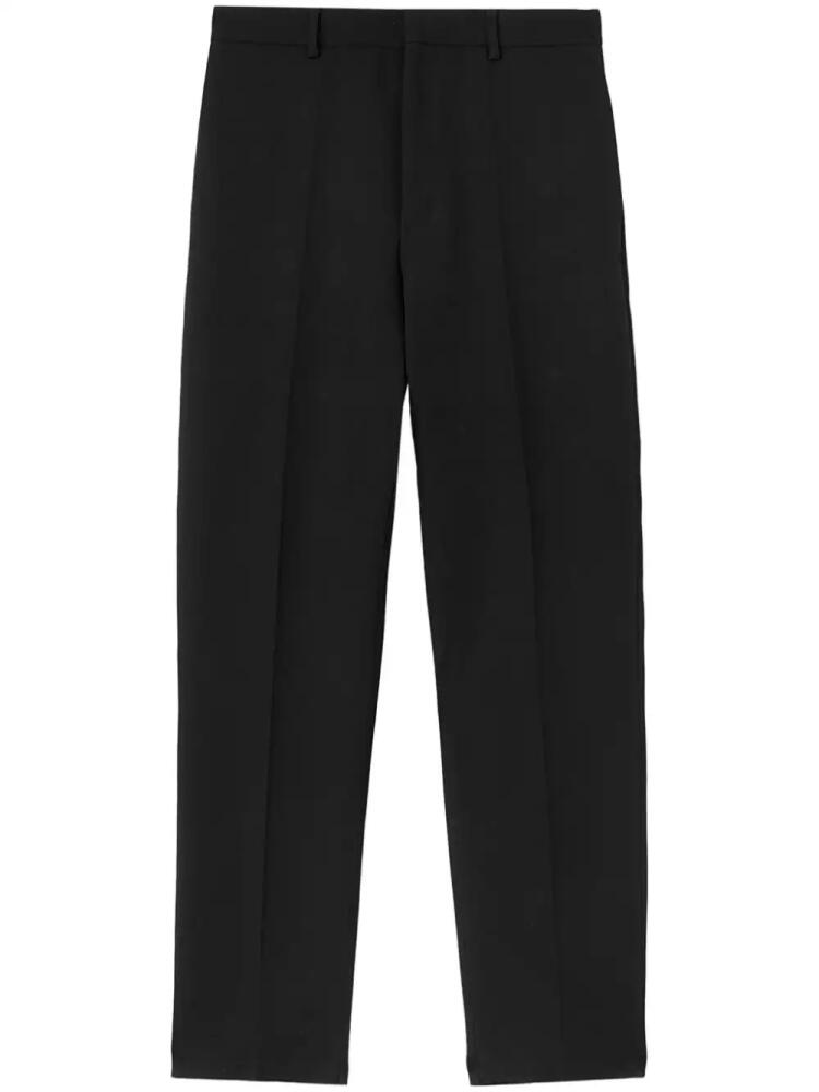 Jil Sander tapered-leg wool trousers - Black Cover