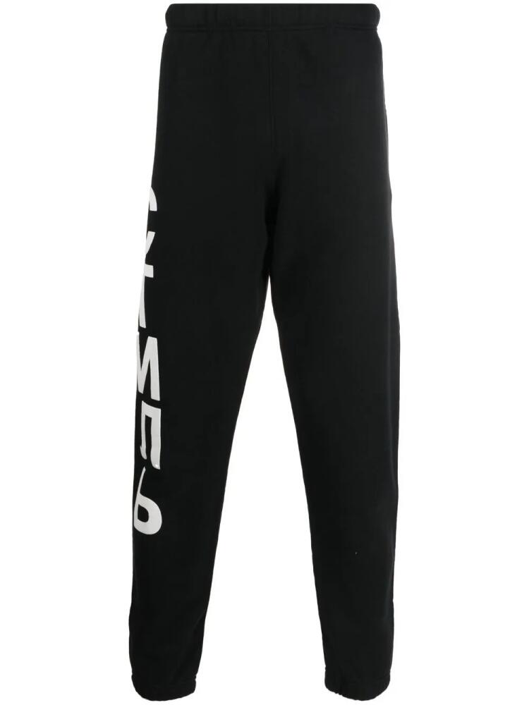 Heron Preston graphic-print track pants - Black Cover