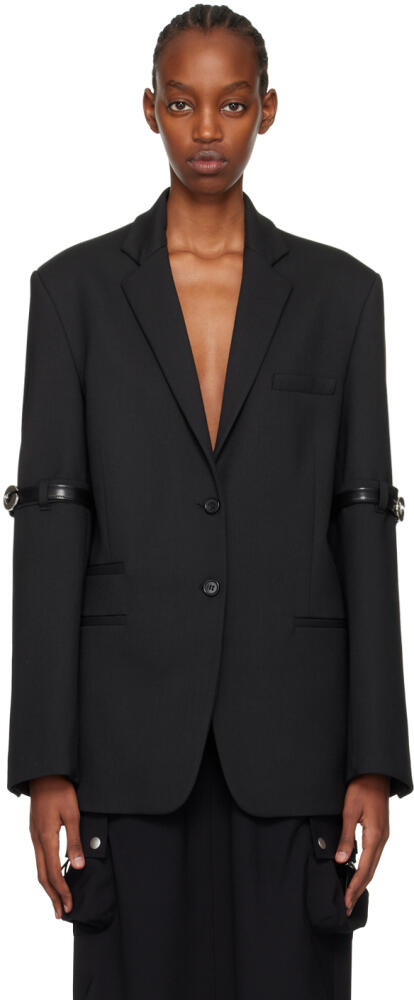 Coperni Black Hybrid Oversized Tailored Blazer Cover