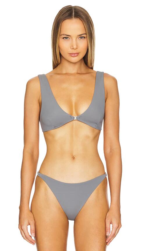 Belle The Label Fiora Triangle Top in Slate Cover