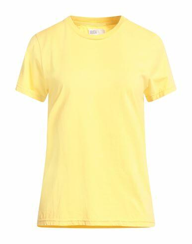 Colorful Standard Woman T-shirt Yellow Organic cotton Cover