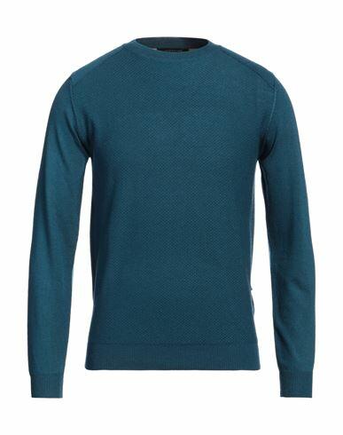 Hamaki-ho Man Sweater Deep jade Polyester, Acrylic, Nylon, Merino Wool Cover