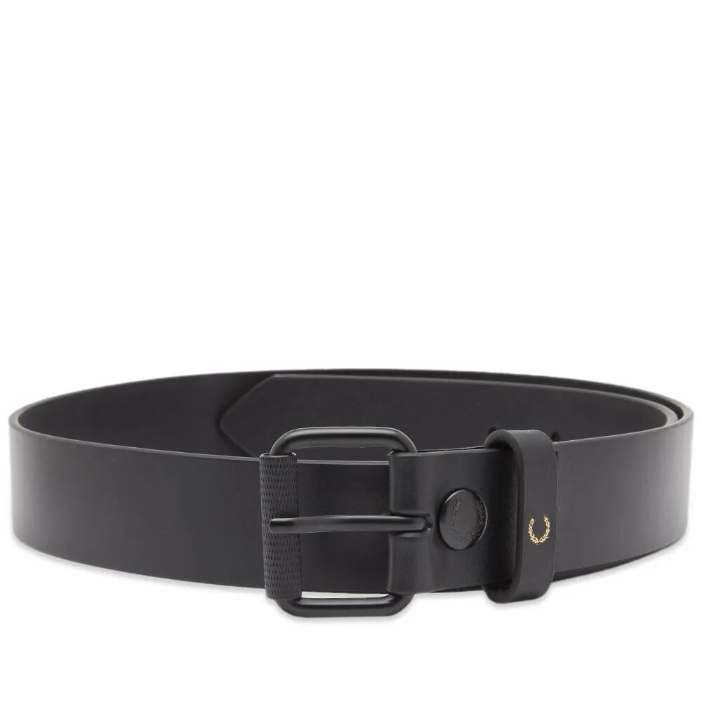 Fred Perry Men's Leather Belt in Black Cover