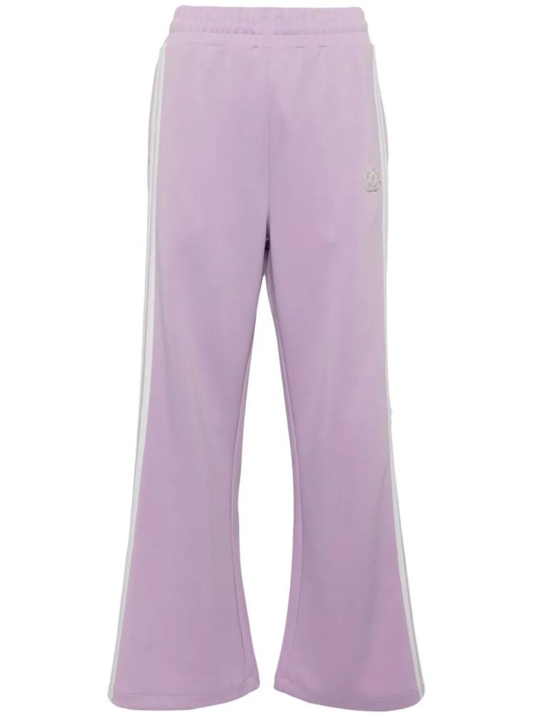 CHOCOOLATE logo-appliqué track pants - Purple Cover