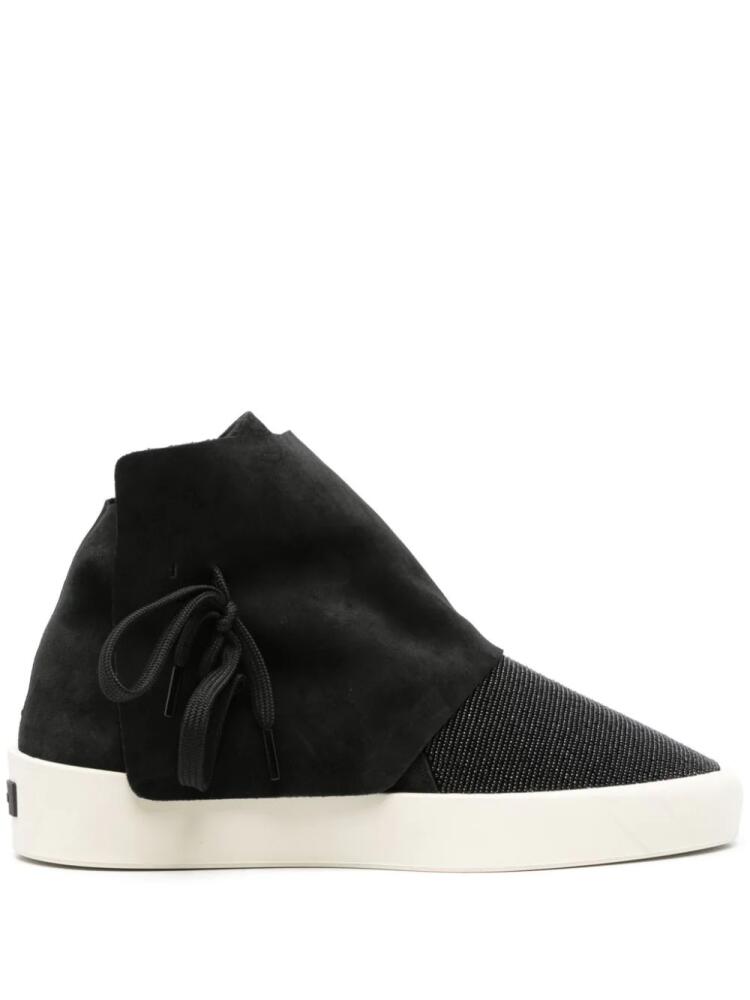 Fear Of God Moc bead-detail suede sneakers - Black Cover