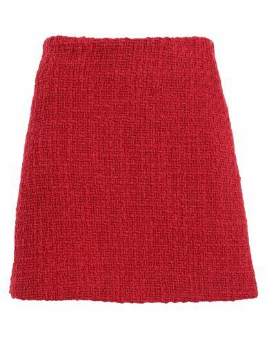 & Other Stories Woman Mini skirt Red Wool, Polyamide Cover