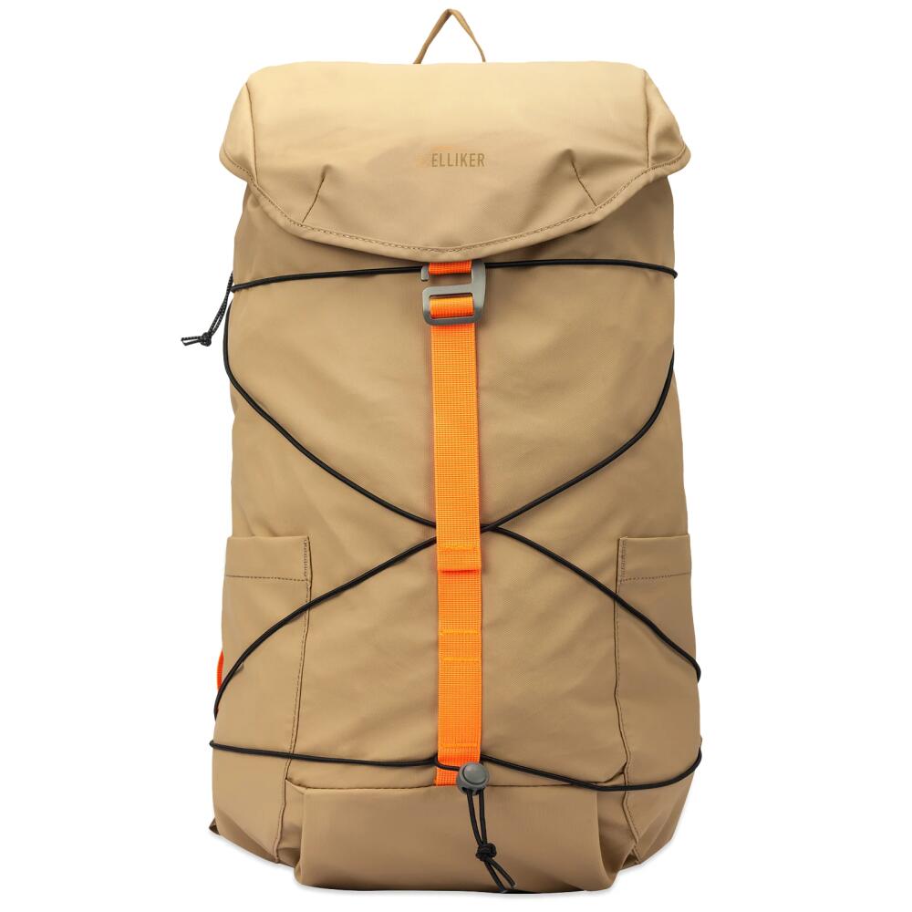 Elliker Wharfe Flapover Backpack in Sand Cover