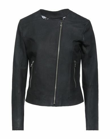 Masterpelle Woman Jacket Black Soft Leather Cover