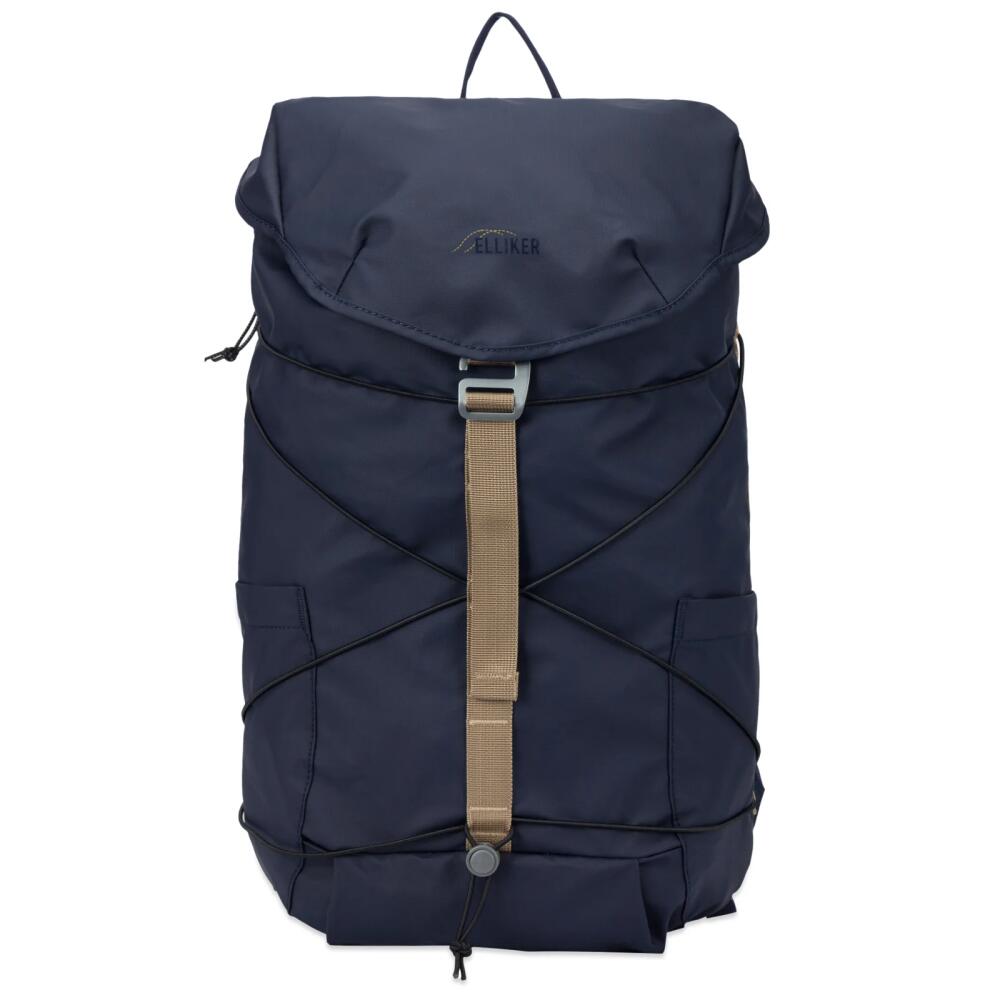 Elliker Wharfe Flapover Backpack in Navy Cover