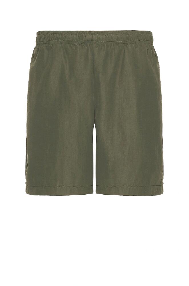 WAO The Swim Short in Green Cover