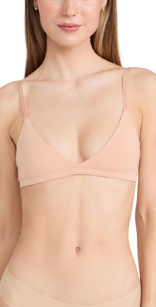 Eberjey Pima The Stretch Cotton Bralette Buff Cover