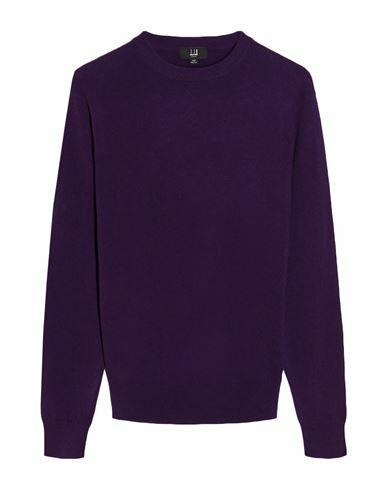 Dunhill Man Sweater Deep purple Cashmere Cover