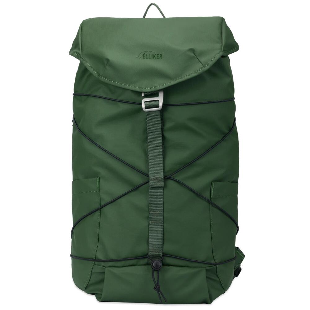 Elliker Wharfe Flapover Backpack in Khaki Cover