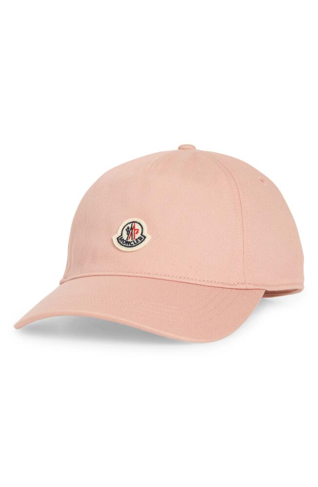 Moncler Archivo DNA Adjustable Baseball Cap in Bon Rose Cover