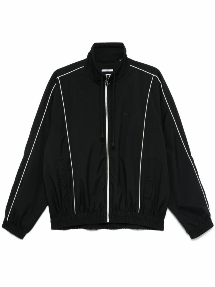 Lacoste piped-trim jacket - Black Cover