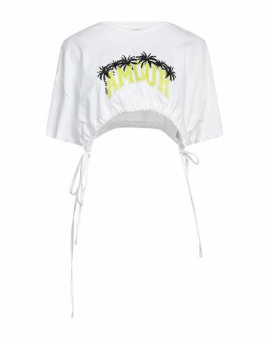 Shop ★ Art Woman T-shirt White Cotton Cover