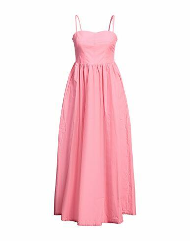 Seventy Sergio Tegon Woman Maxi dress Pink Cotton Cover