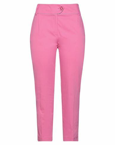 Cristinaeffe Woman Pants Fuchsia Cotton, Elastane Cover