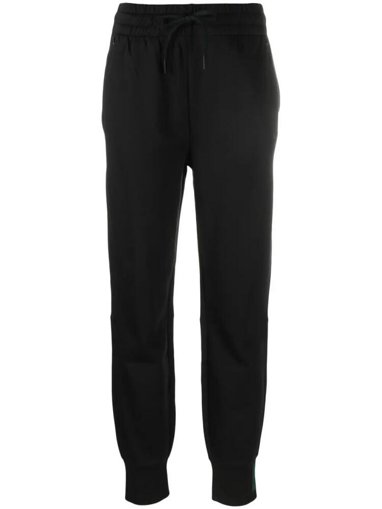 Lacoste logo-print track pants - Black Cover