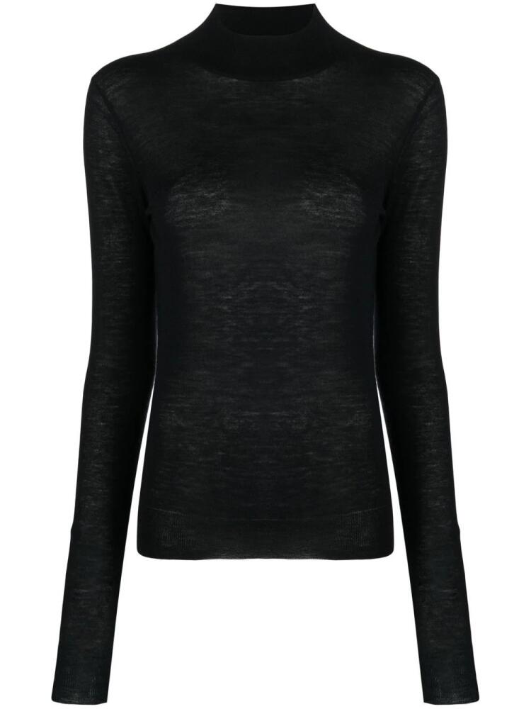 JOSEPH long-sleeved cashmere jumper - Black Cover