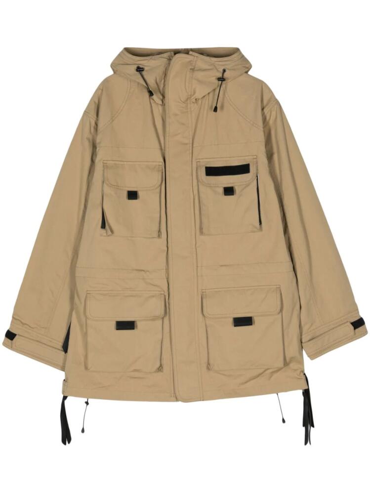 Junya Watanabe MAN hooded miltary jacket - Neutrals Cover