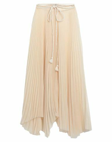 Nanushka Woman Maxi skirt Beige Polyester Cover