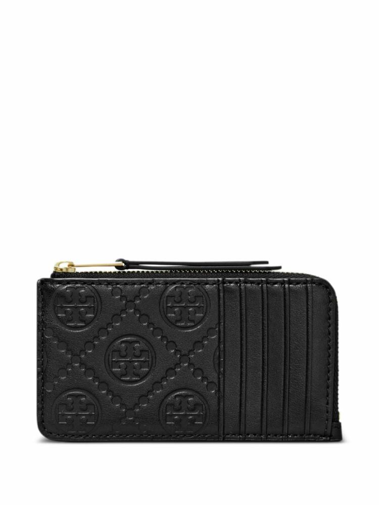 Tory Burch T-monogram leather wallet - Black Cover