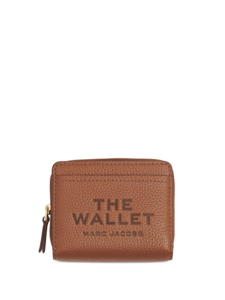 Marc Jacobs The Leather Mini compact wallet - Brown Cover