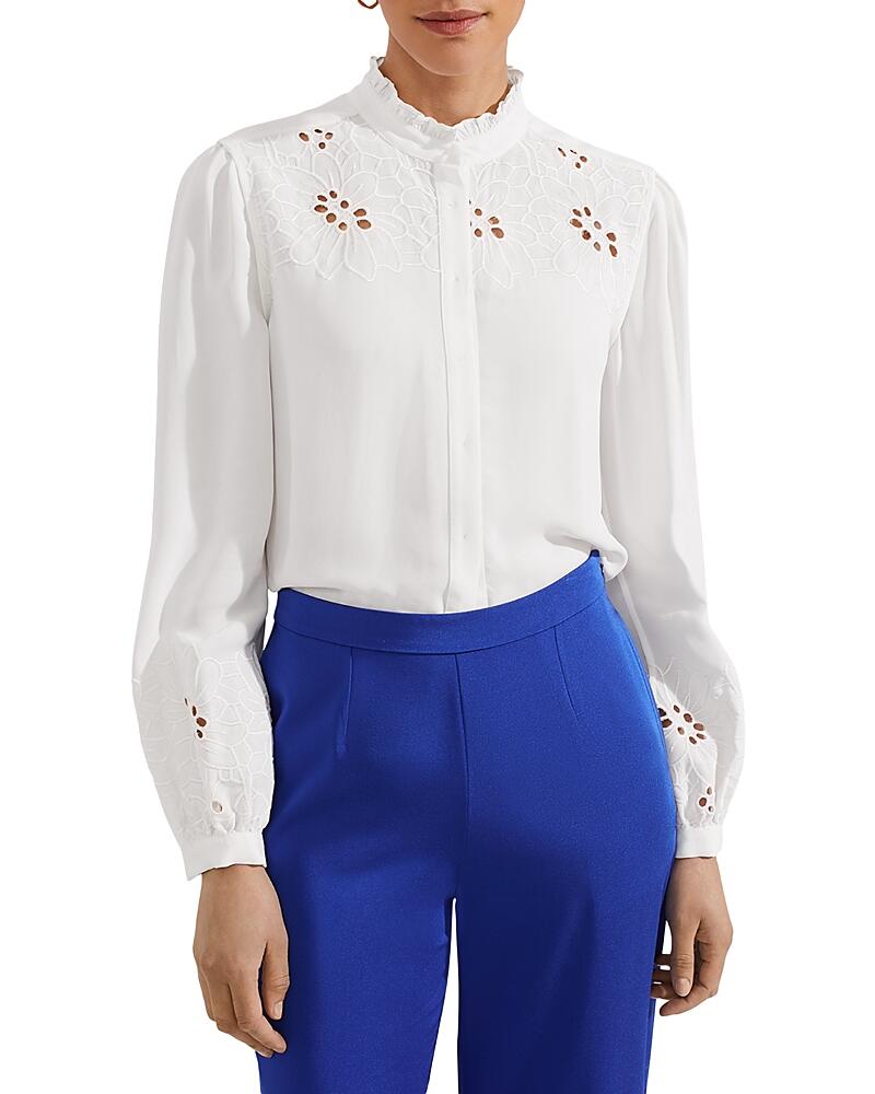 Hobbs London Ada Embroidered Blouse Cover