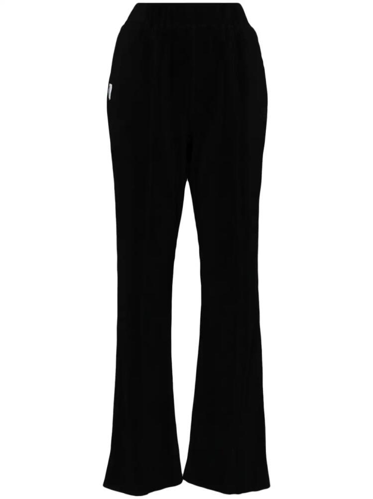 CHOCOOLATE straight-leg track pants - Black Cover