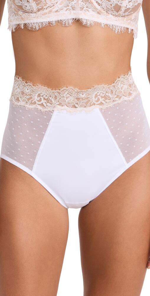 Skarlett Blue Entice High Waisted Briefs White Cover