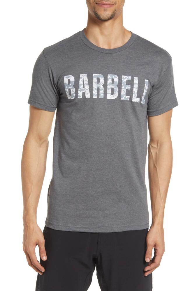 Barbell Apparel Men's The Oscar Mike Graphic Tee in Smoke Cover