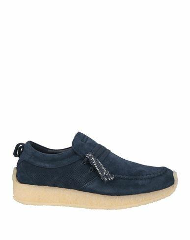 Clarks Originals Man Sneakers Navy blue Leather Cover