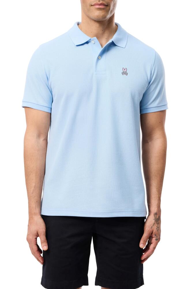 Psycho Bunny The Classic Slim Fit Piqué Polo in Windsurfer Cover