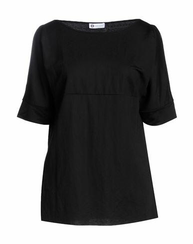 Diana Gallesi Woman T-shirt Black Viscose, Polyamide Cover