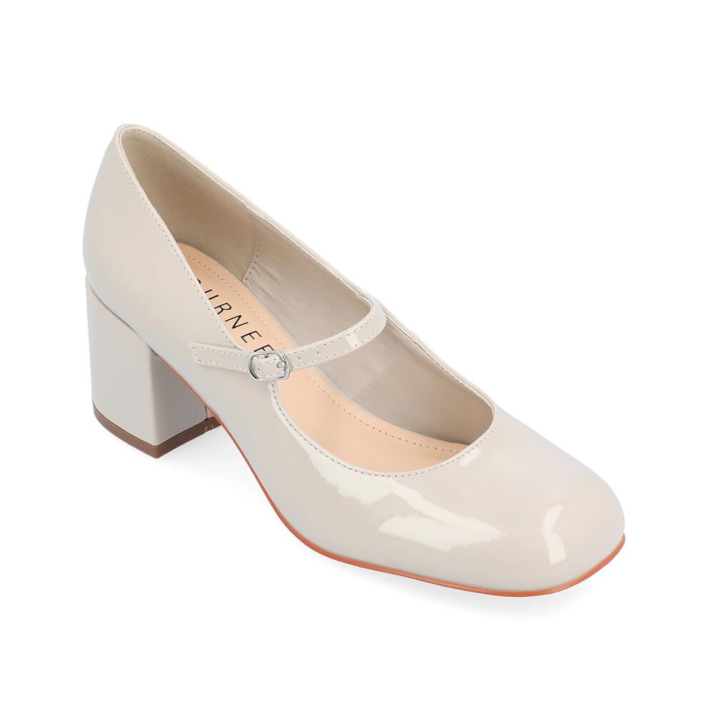 Journee Collection Wide Width Okenna Mary Jane Pump | Women's | Grey Cover