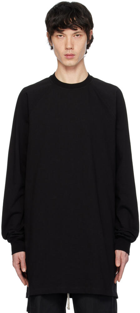 Rick Owens Black Baseball T Sweatshirt Cover