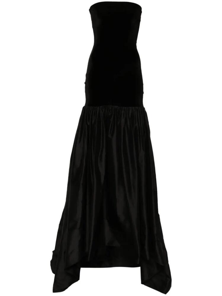 Atu Body Couture ruched strapless gown - Black Cover