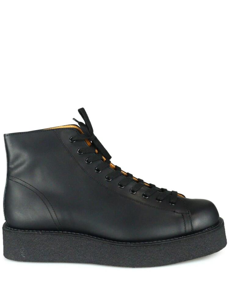 Yohji Yamamoto Demi leather boots - Black Cover